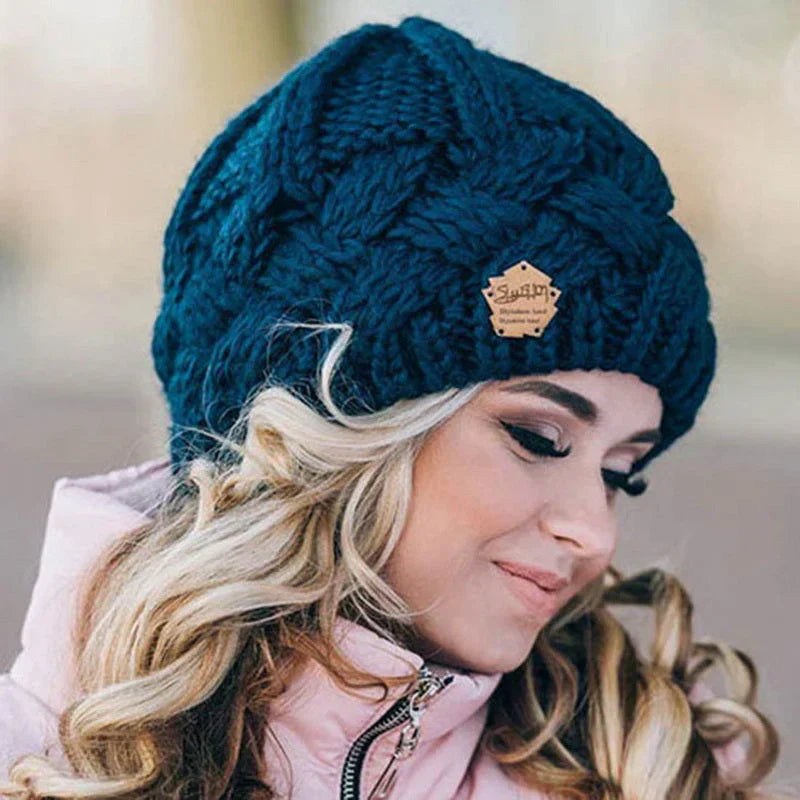 Glevato | Comfortable Knitted Beanie – Soft Wool Blend Winter Hat