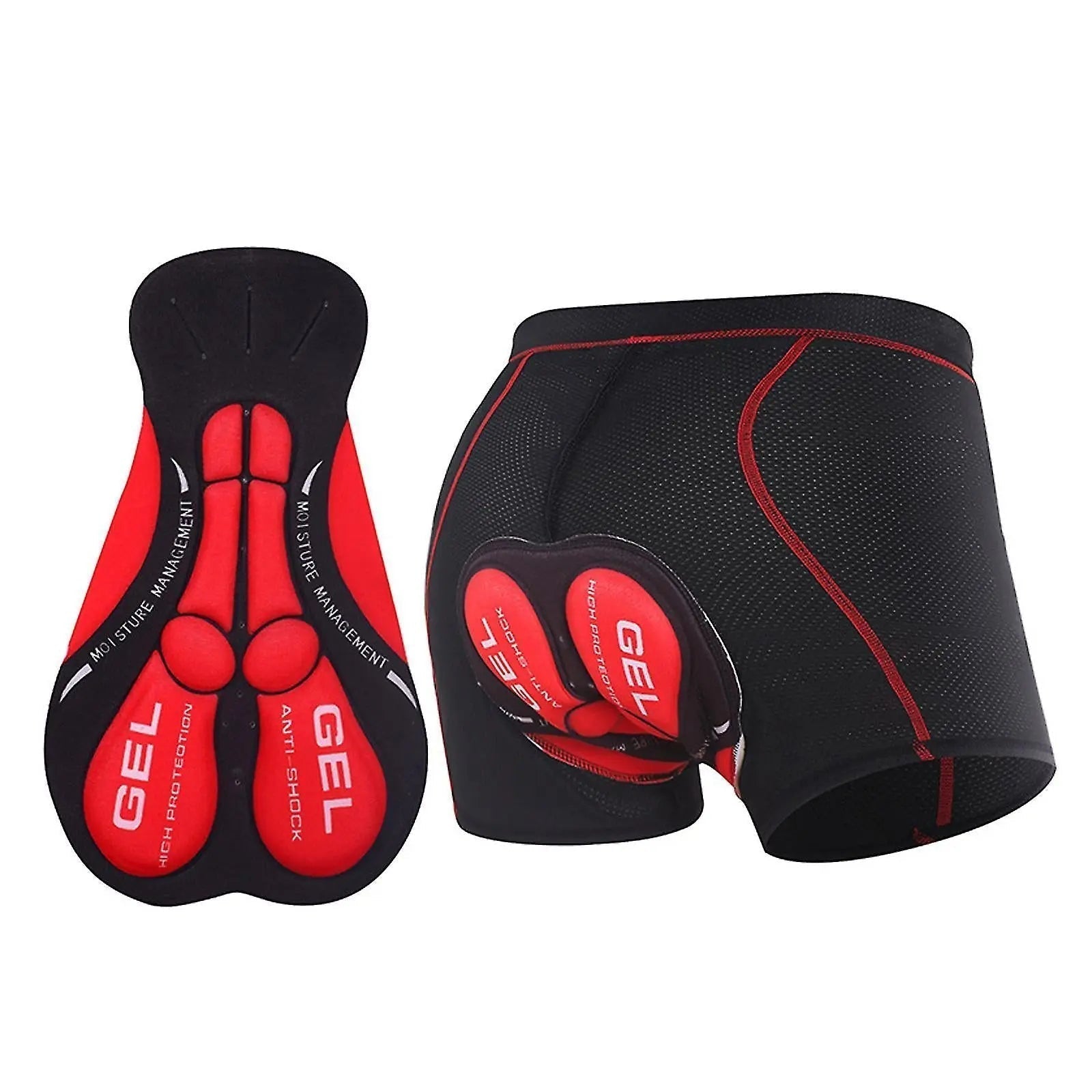 Glevato | ComfortRide Gel Cycling Shorts with 3D Pad for Long Distances