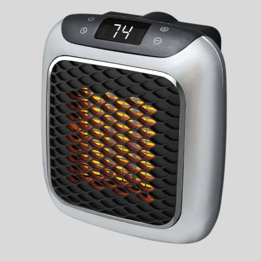 Glevato | Compact Ceramic Personal Heater with Digital Display