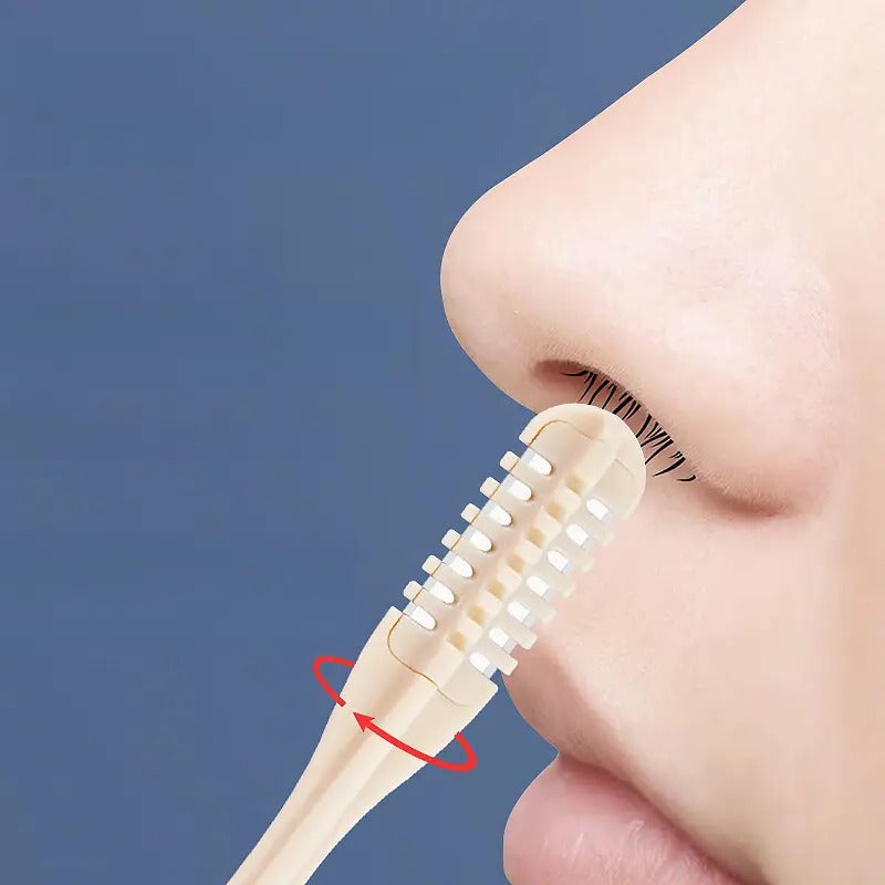 Glevato | Compact Nose Hair Trimmer with 360° Rotating Head – Precise Grooming for Men and Women