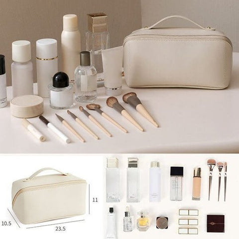 Glevato | Cosmetic Bag | Elegant and Spacious | Practical Storage