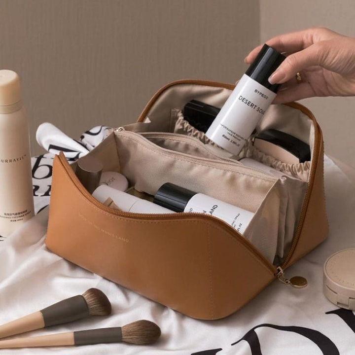 Glevato | Cosmetic Bag | Elegant and Spacious | Practical Storage