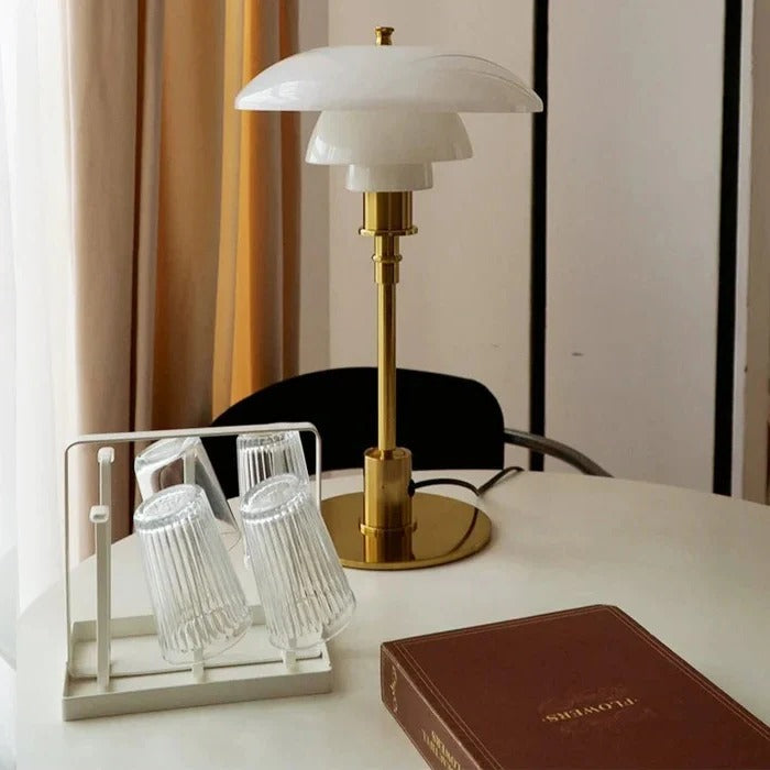 Glevato | Dimmable Round Table Lamp