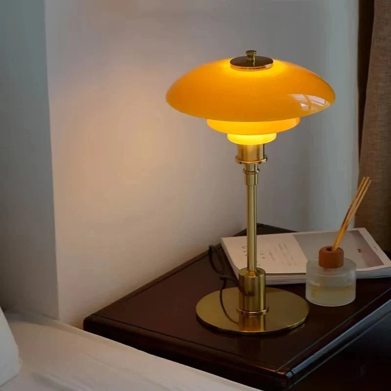 Glevato | Dimmable Round Table Lamp