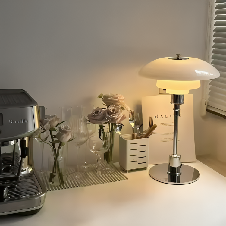 Glevato | Dimmable Round Table Lamp