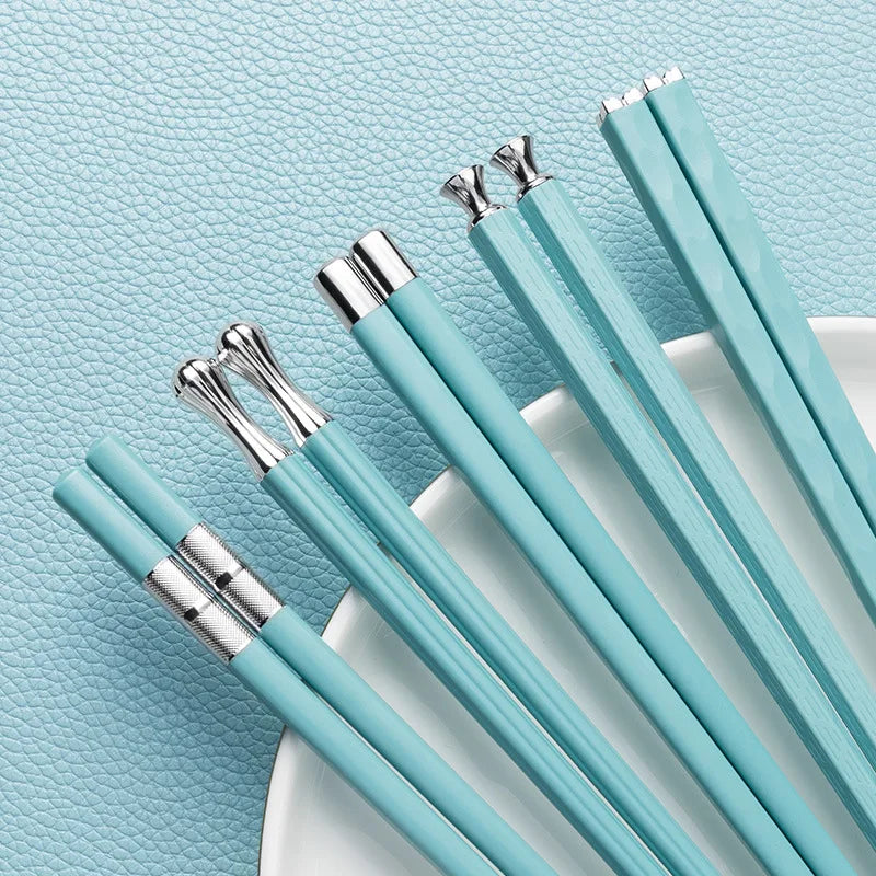 Glevato | DineLux – Luxurious Chopstick Set with Refined Designs (5 Pairs)
