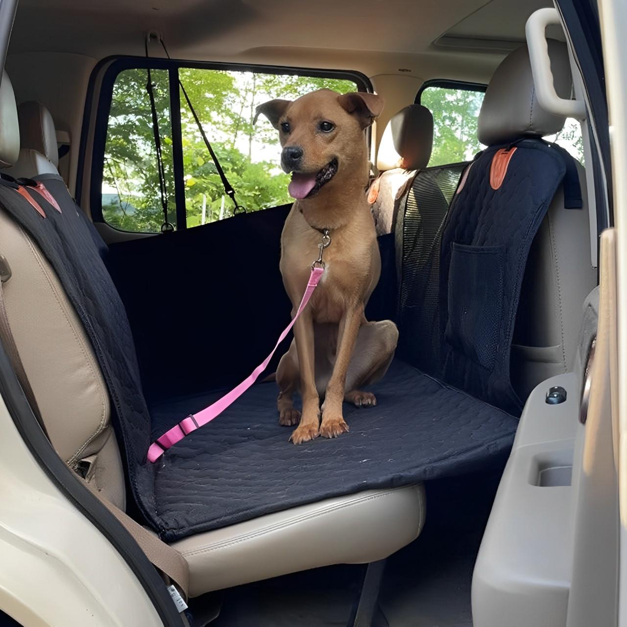 Glevato | Dog Car Seat Hammock Cover with Door Guards
