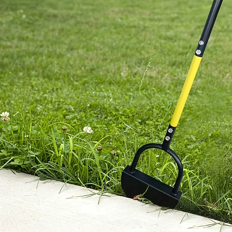 Glevato | EdgeMaster Lawn Edger | Half-Moon Design with Wavy Edge | Manual Tool for Clean Lawn Edges & Beds