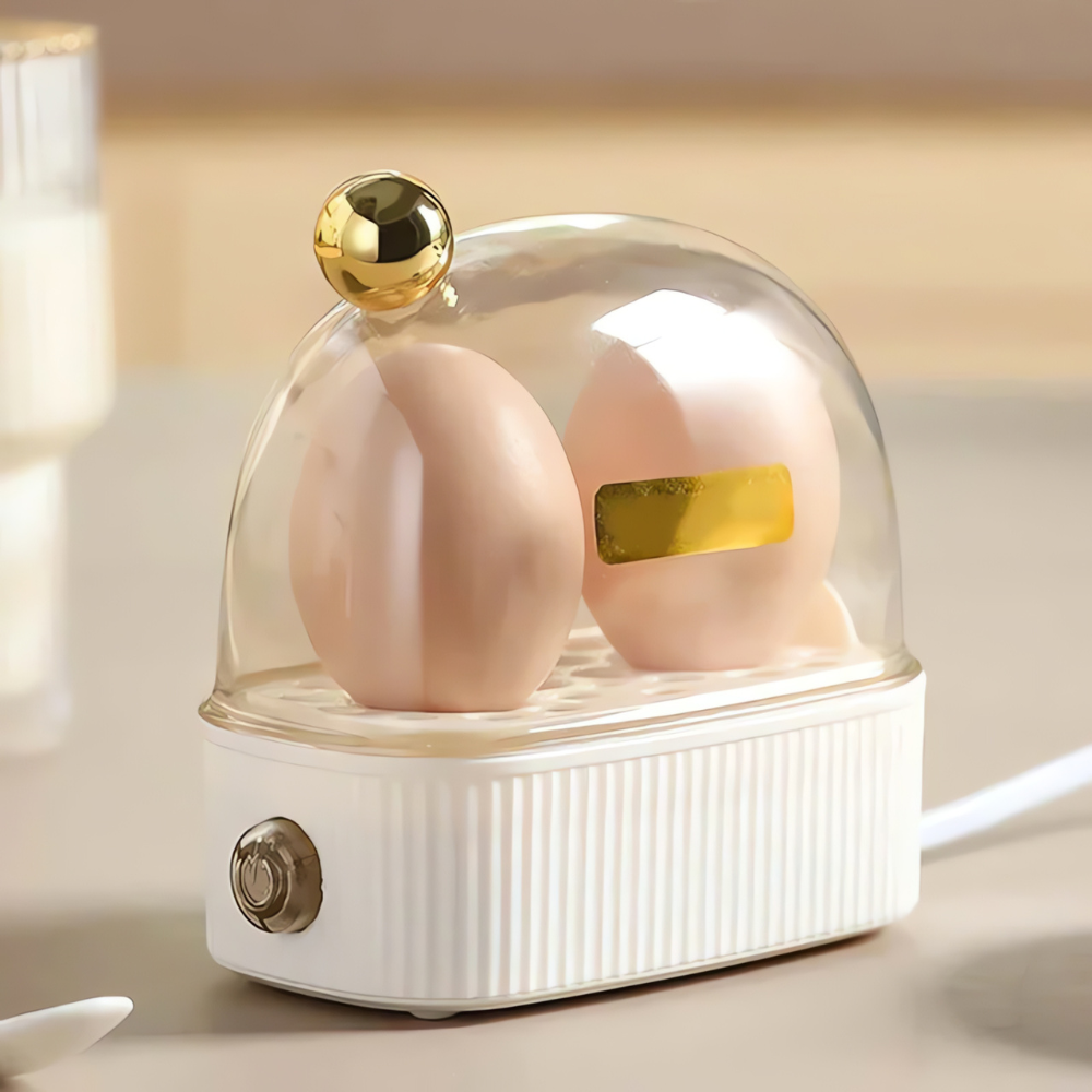 Glevato | Electric Egg Cooker Steamer Pod Vintage Style