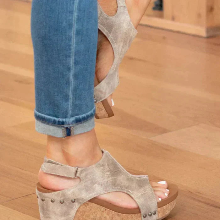 Glevato Elegant and Comfortable Wedge Heels