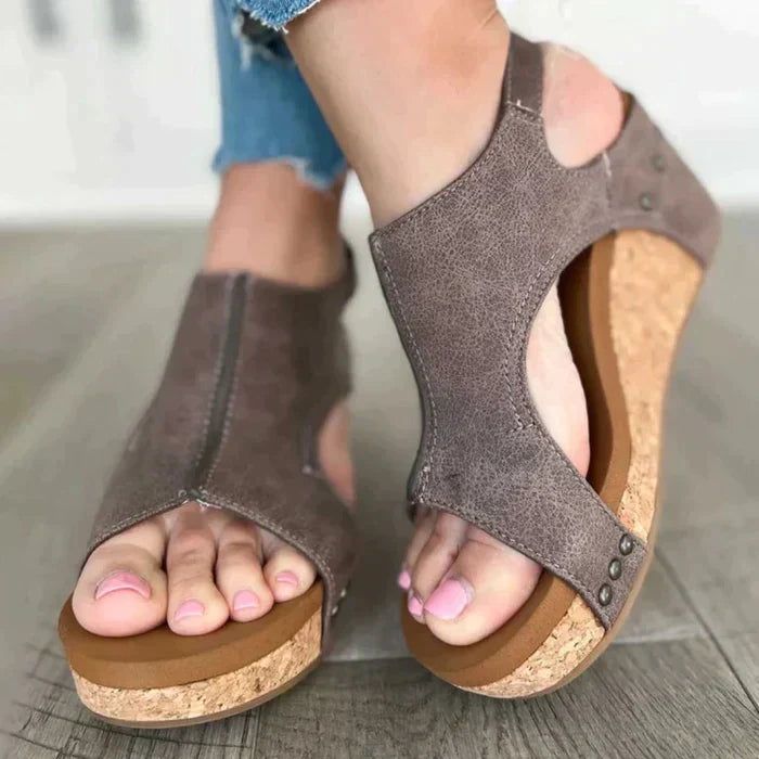 Glevato Elegant and Comfortable Wedge Heels