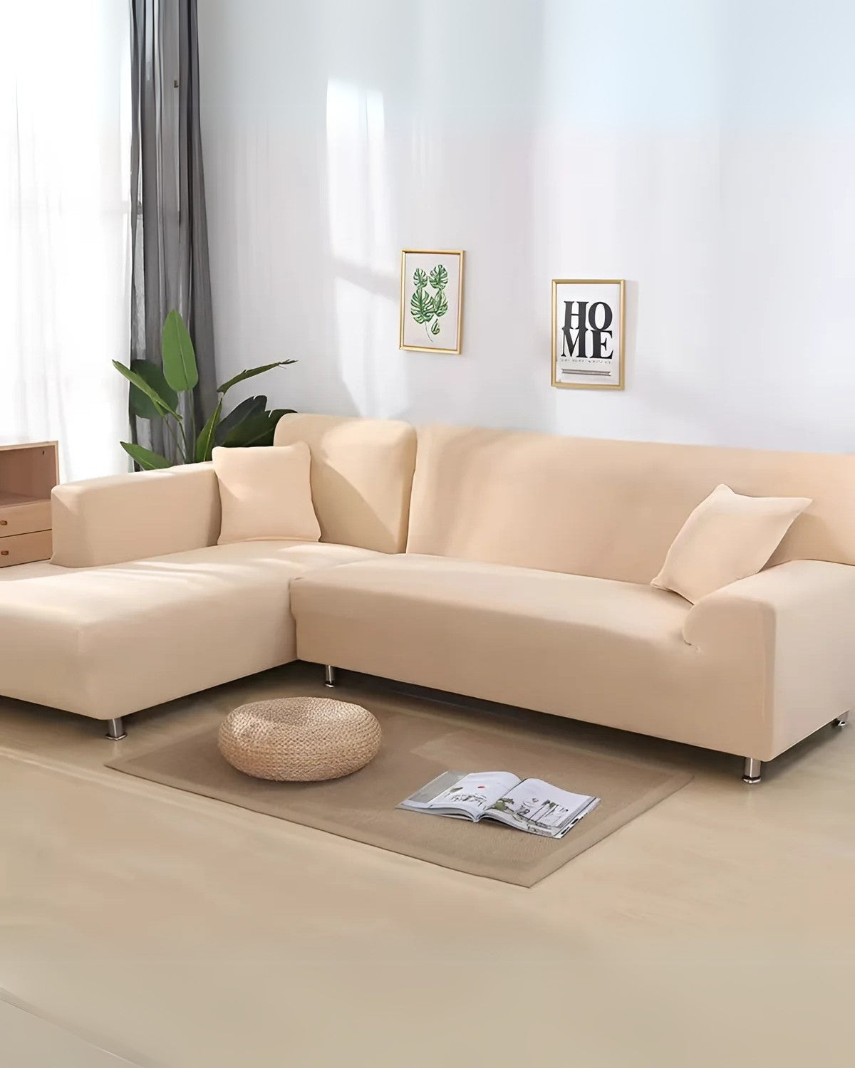 Glevato | Elegant Modular Sofa Covers with Flexible Fit for Corner and Modular Sofas