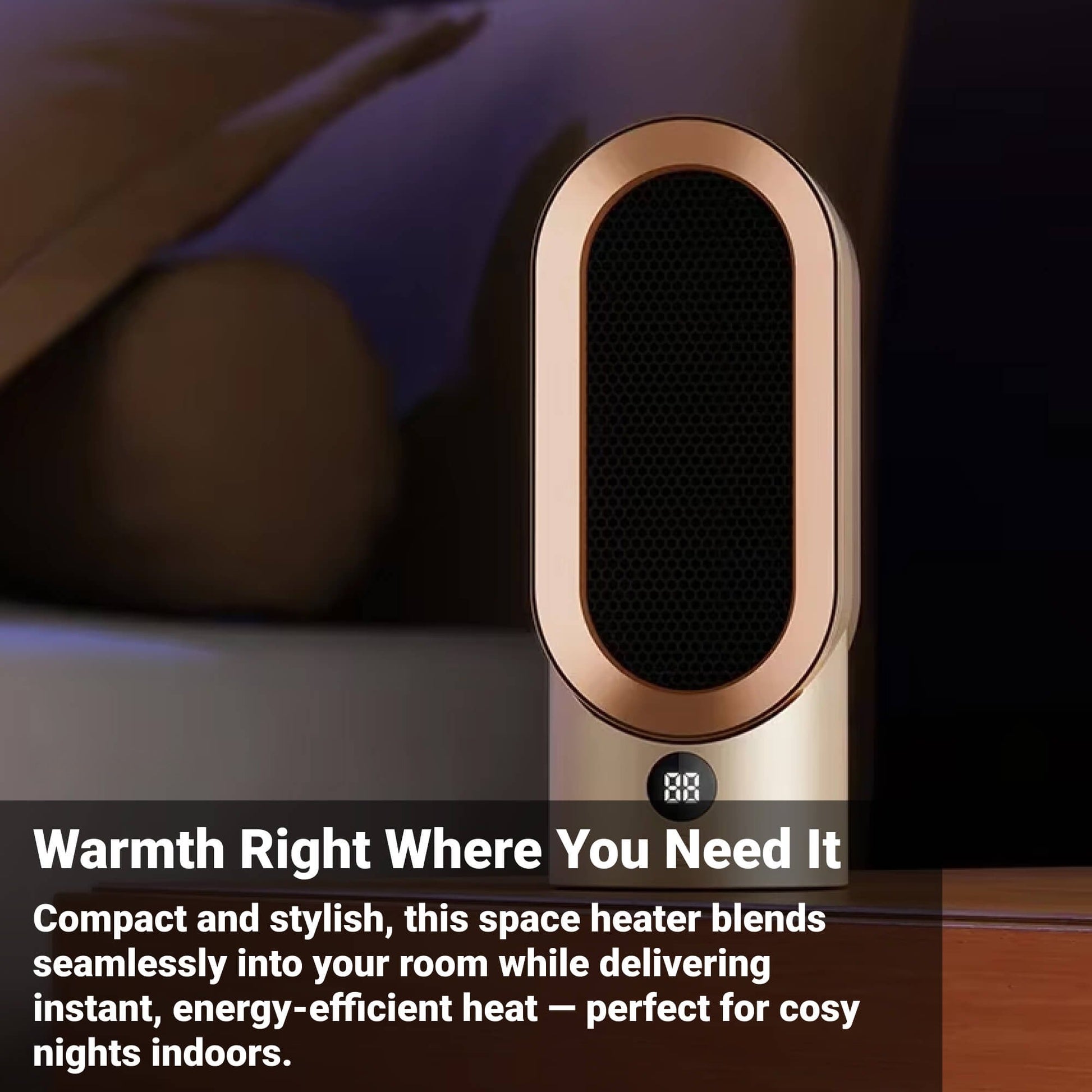 Glevato | Energy-Efficient Space Heater for Small Rooms
