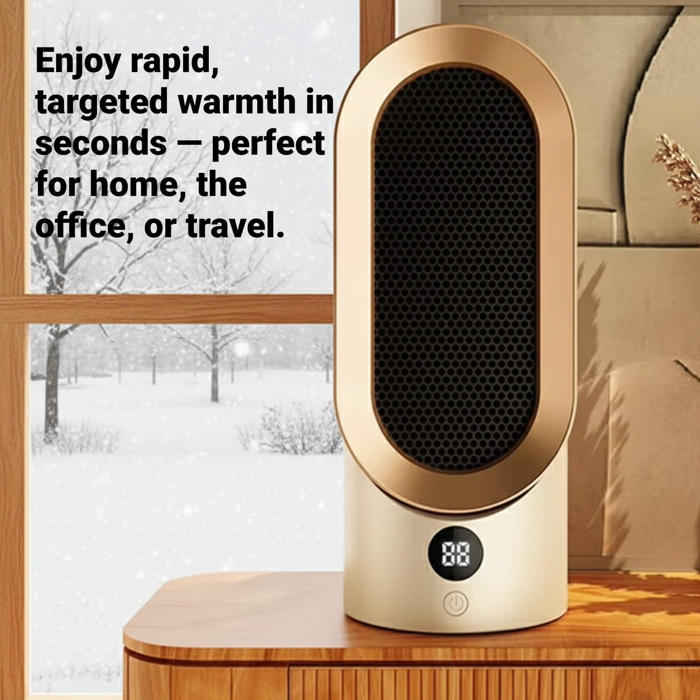 Glevato | Energy-Efficient Space Heater for Small Rooms