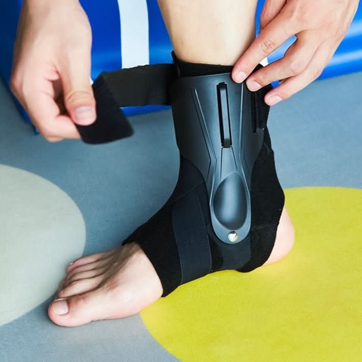 Glevato | Ergonomic Ankle Support with Dual Stabilizers & Grip Tech