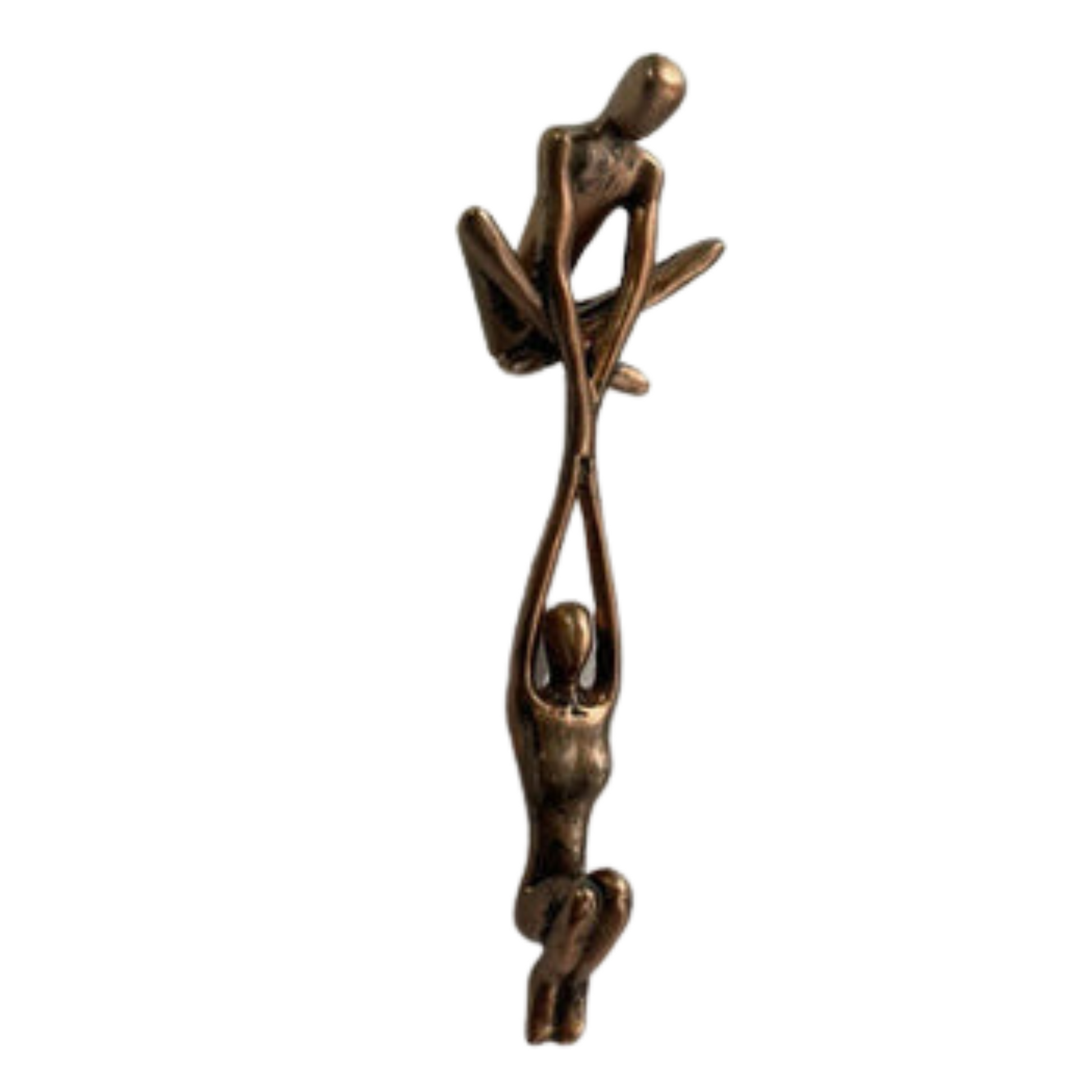 Glevato | Figure Sculpture Statuette Supporting Each Other