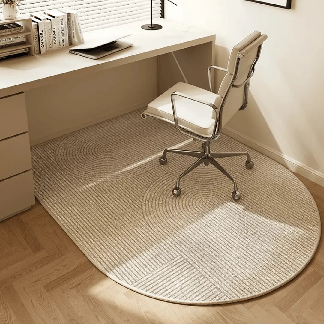 Glevato | FlexGuard Office Chair Mat – Stylish Non-Slip Protection Mat for Hard Floors & Carpets