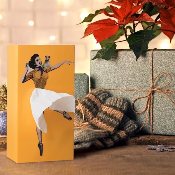 Glevato | Flying Skirt Tissue Box