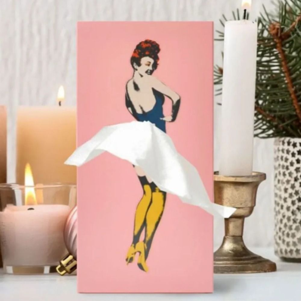 Glevato | Flying Skirt Tissue Box