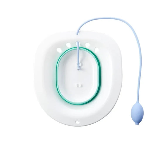 Glevato | Foldable Bidet Bathtub - Comfortable Sit Bath for Pregnant Women, Elderly People, Postpartum Patients, and Toilet Medical Rinsing Accessories