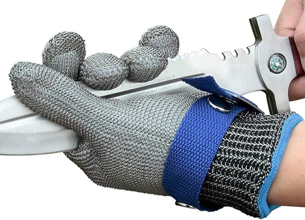 Glevato | Food Grade Stainless Steel Mesh Metal Glove