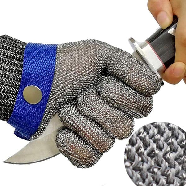 Glevato | Food Grade Stainless Steel Mesh Metal Glove