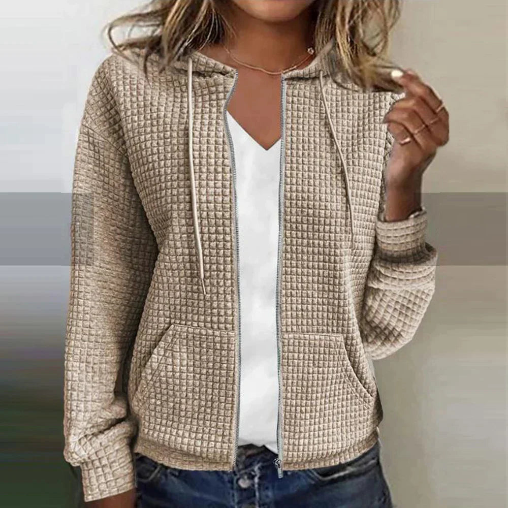 Glevato | For her checked jacket: Style and comfort combined 2024