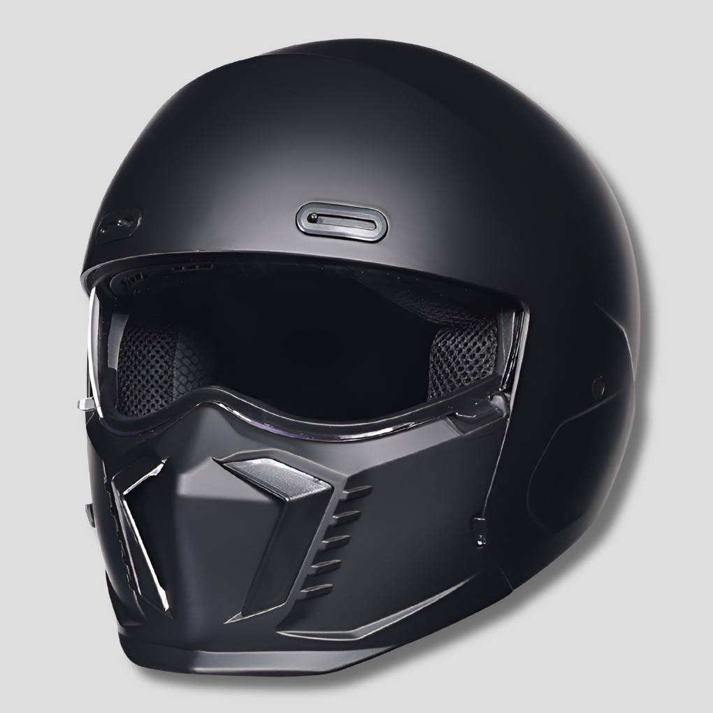 Glevato | Full Face Motorcycle Helmet with Integrated Chin Guard