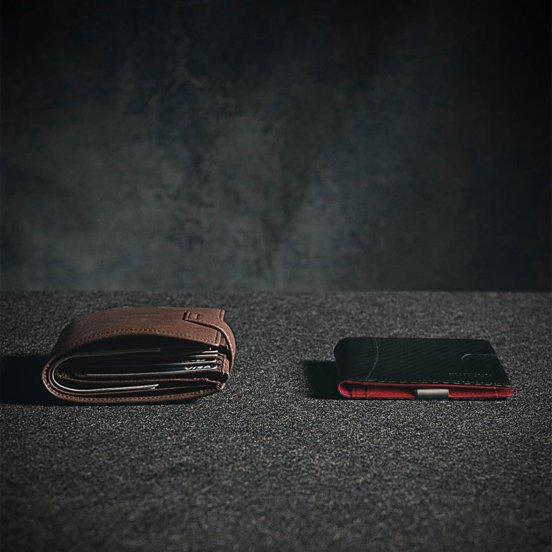 Glevato | Genuine Leather Anti-theft Swipe Card Holder