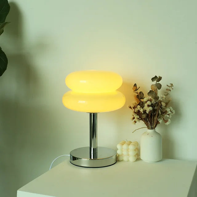 Glevato | Glass Table Lamp | Child-Friendly Night Light Design