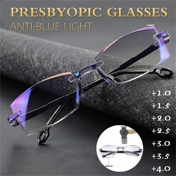 Glevato | Glasses with Blue Light Filter and Multifocal Strength - VisionGuard