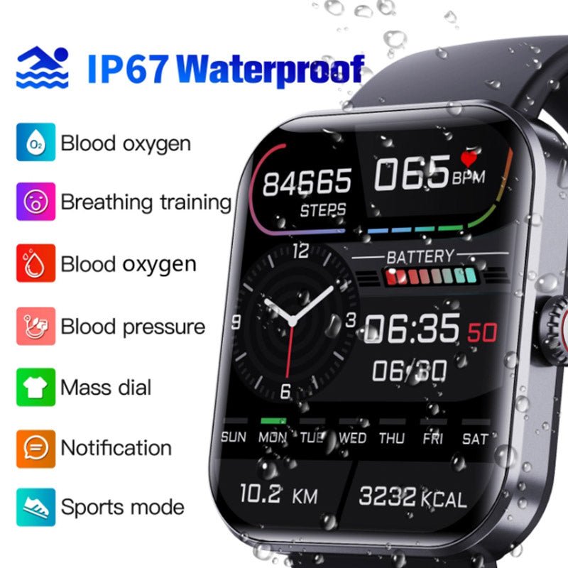 Glevato | GlucoWatch - Blood Sugar Monitoring Smartwatch