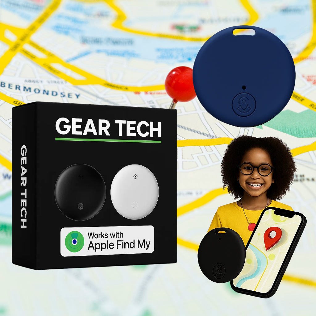 Glevato | GPS Tracker for Children | Real-Time Tracking, Waterproof & Long Battery Life for Rarity