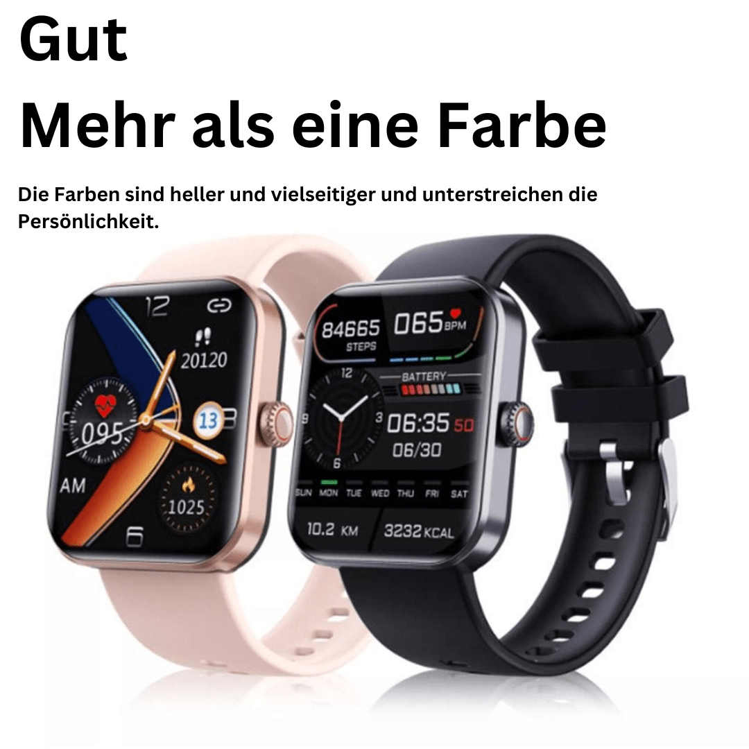 Glevato | Health Watch – Pain-free Blood Sugar Measurement & Vital Functions in Real Time