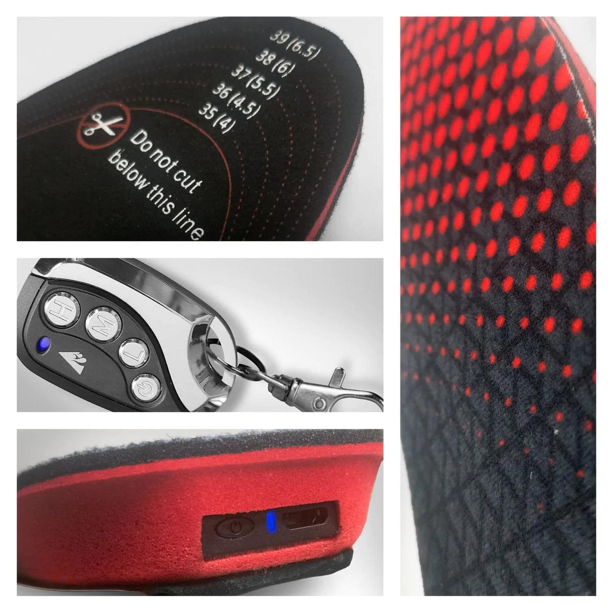 Glevato | Heated Insoles with Rechargeable Wireless Heat