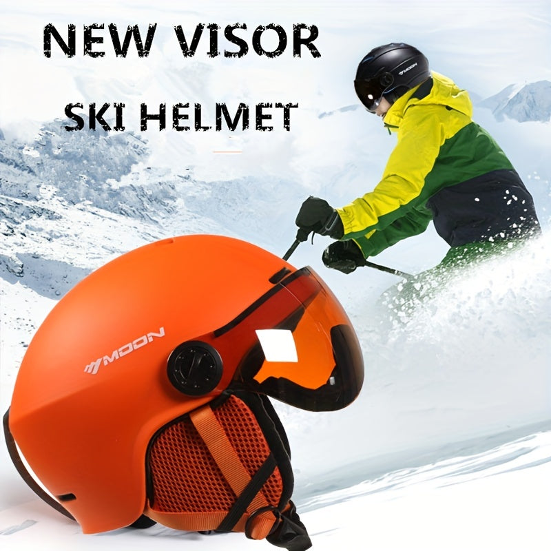 Glevato | High-Quality Ski Helmet with Removable Parts – Safe and Comfortable for Outdoor Activities