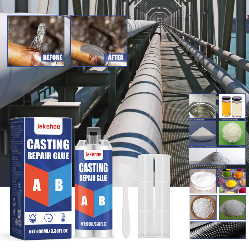 Glevato | High-Temperature Resistant Metal Casting Repair Adhesive