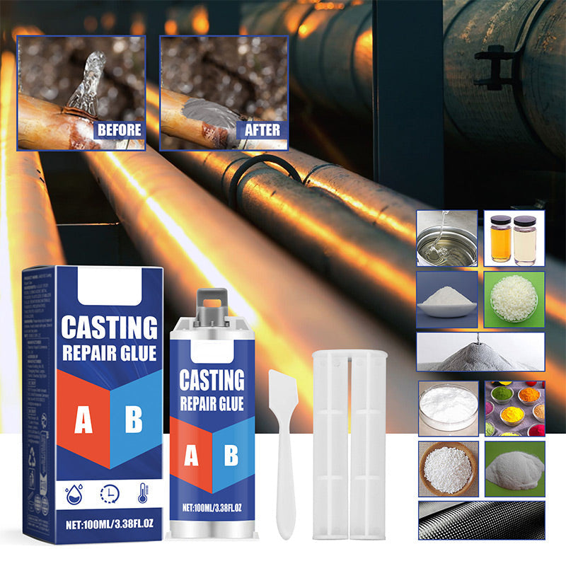 Glevato | High-Temperature Resistant Metal Casting Repair Adhesive