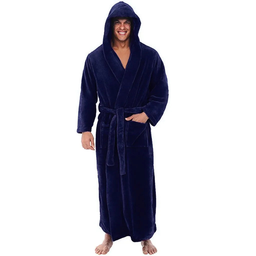 Glevato | HoodedChill – Cozy Bathrobe for Men