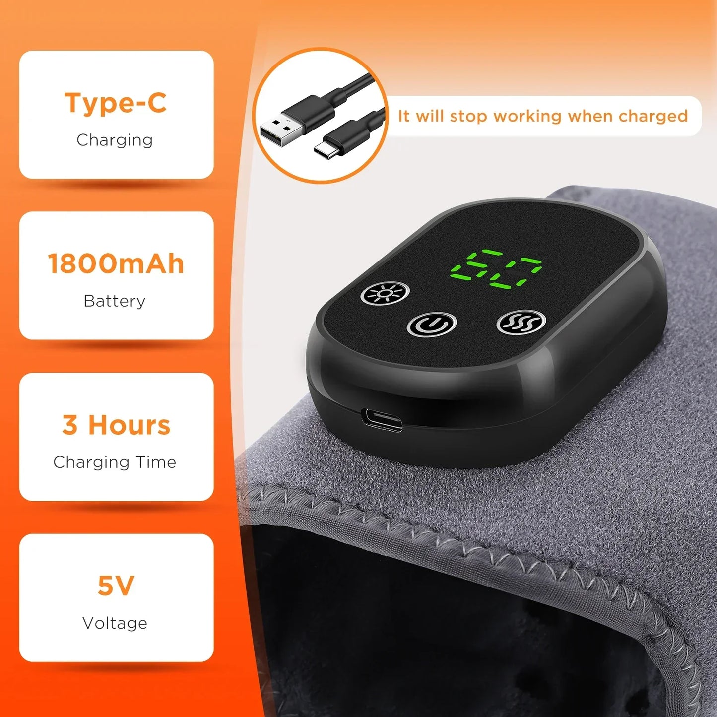 Glevato | Infrared Hot Compress Massager