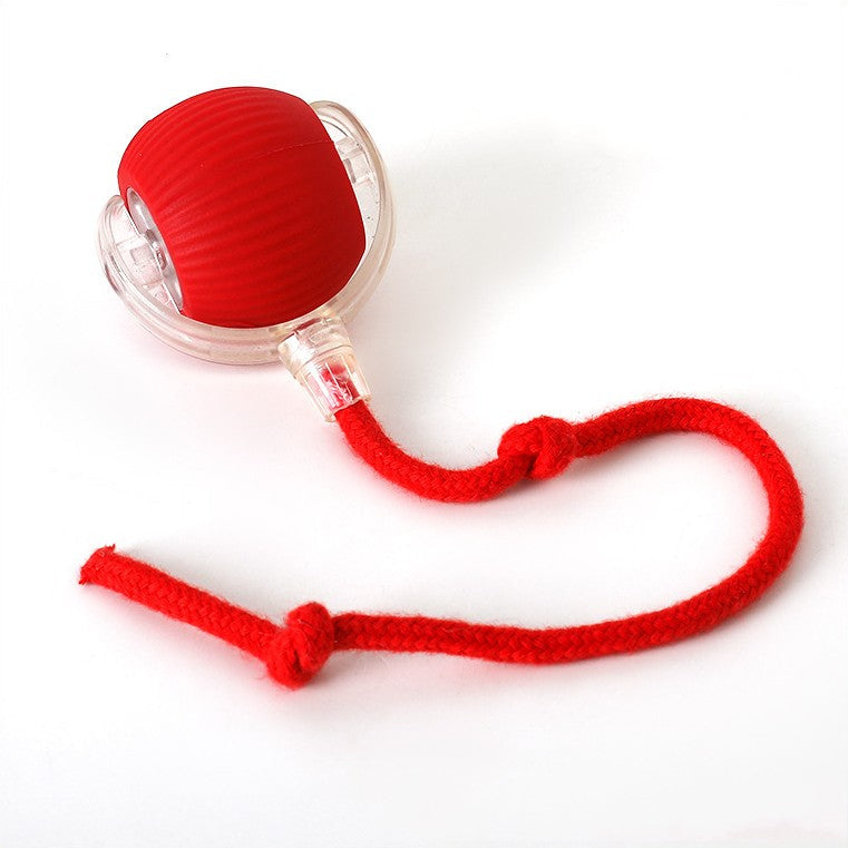 Glevato | Interactive Rolling Ball Toy with Tail for Dogs
