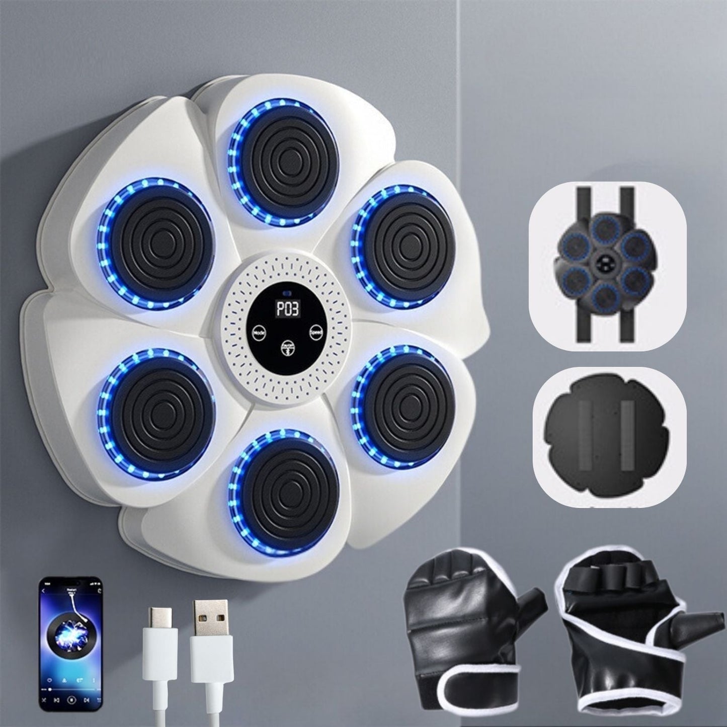 Glevato | Interactive Smart Boxing Machine - PunchTech