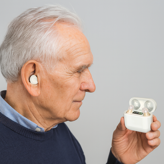 Glevato | Invisible Rechargeable Hearing Aid for Adults