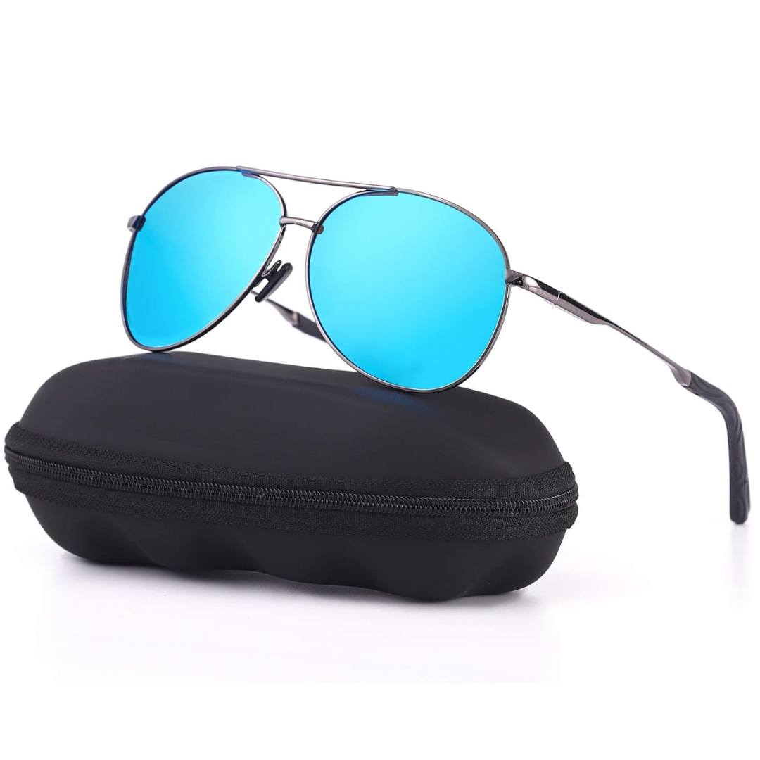 Glevato | Joey Polarized Aviator Sunglasses with UV400 Protection