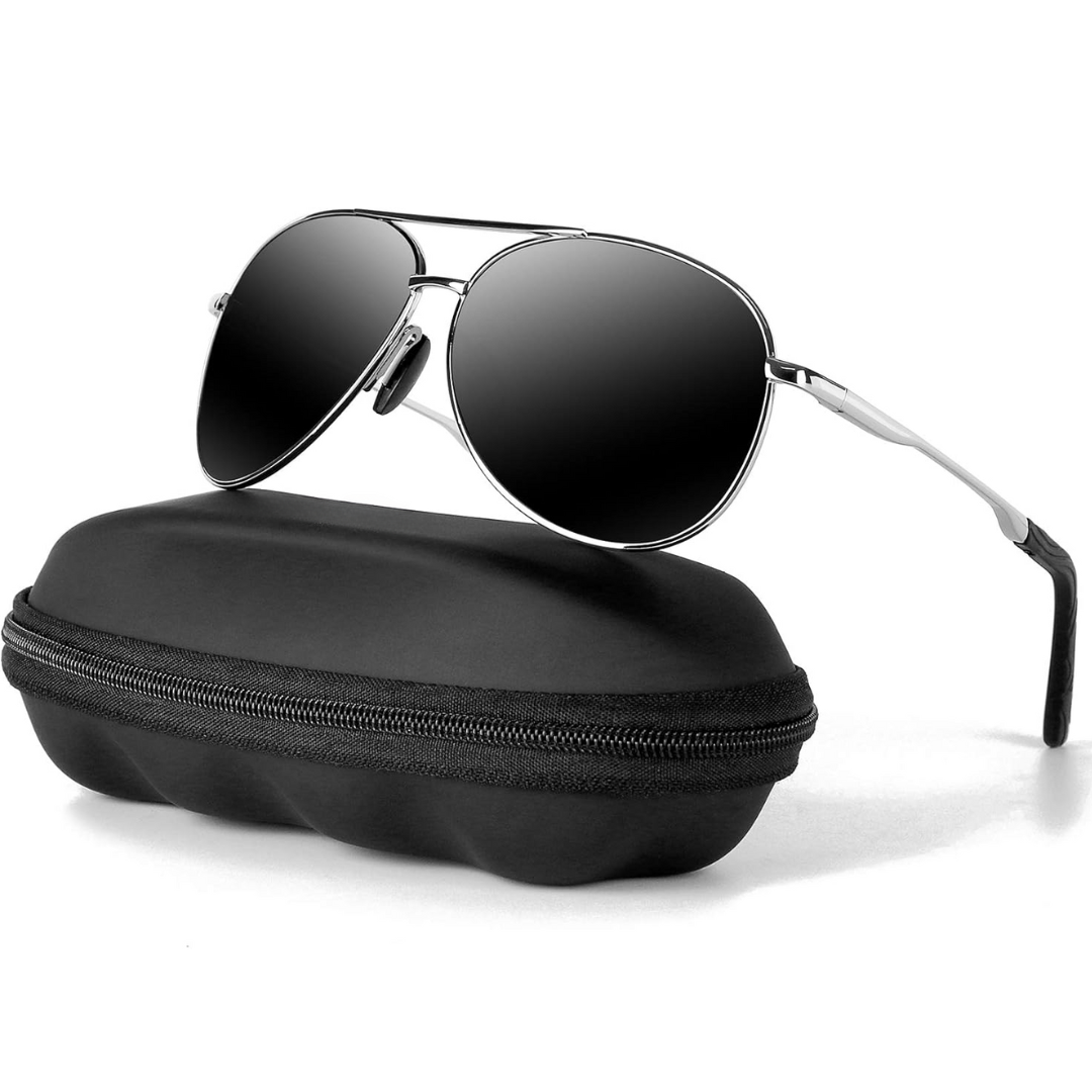 Glevato | Joey Polarized Aviator Sunglasses with UV400 Protection