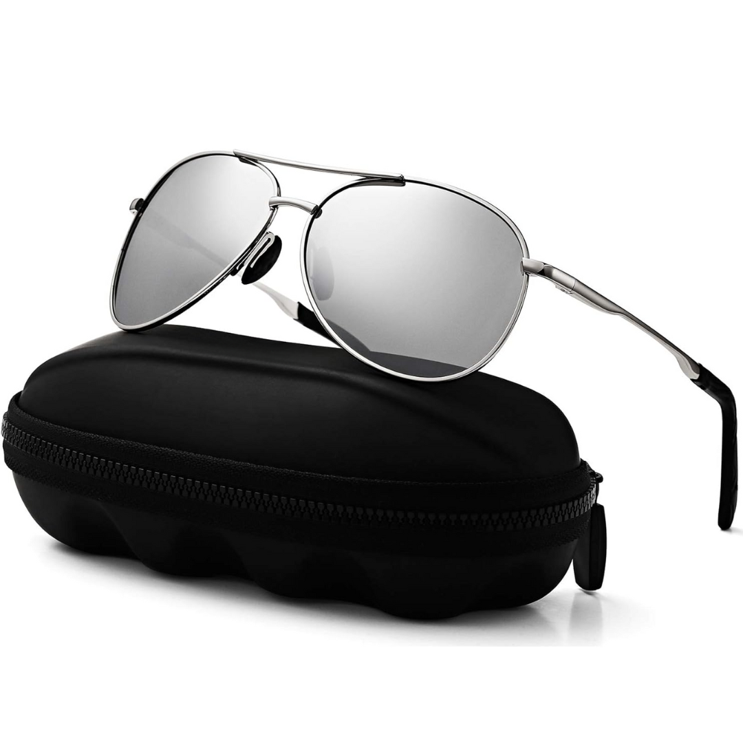 Glevato | Joey Polarized Aviator Sunglasses with UV400 Protection
