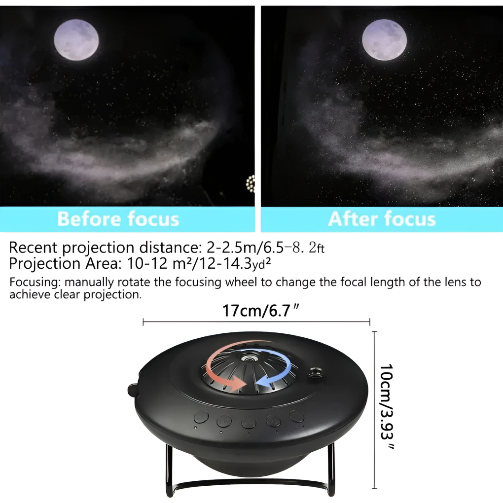Glevato | Kids Galaxy Projector with Planetarium Sky Effects