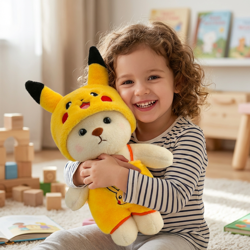 Glevato | Kids' Plush Toy Teddy Bear with Character Costume
