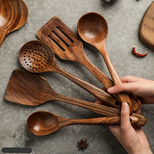 Glevato | Kitchen Set Made of Natural Teak Wood