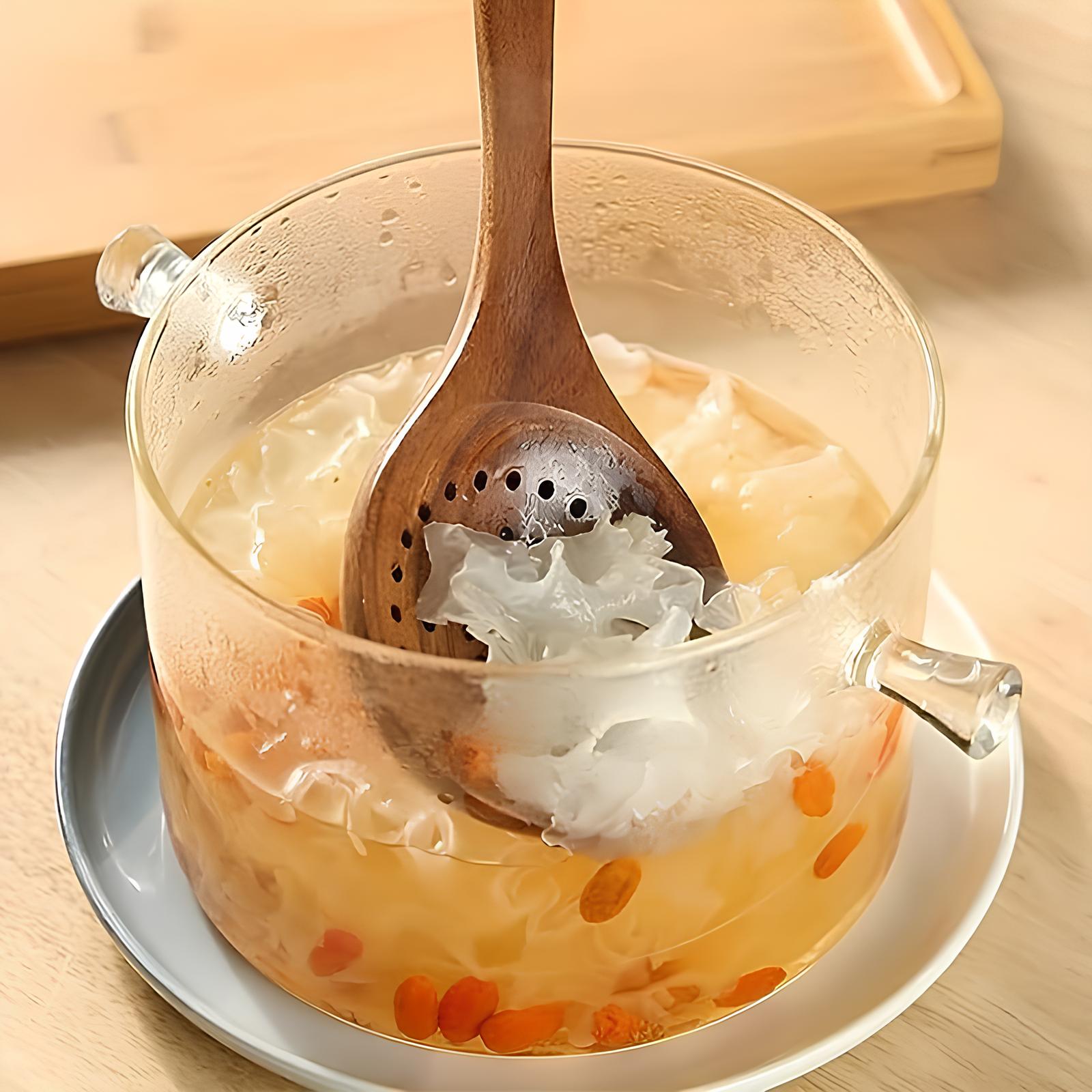 Glevato Kitchen Utensils Set in Natural Wood